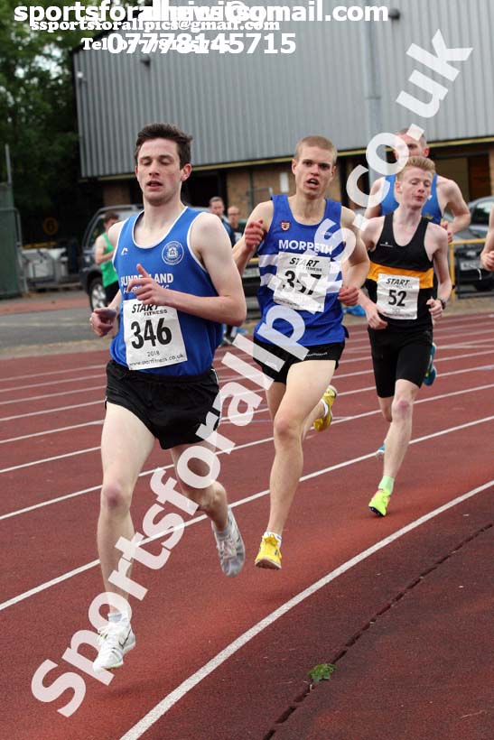 Stan Long Mile Trophy, 2018 North Eastern Grand Prix, Monkton Stadium, Jarrow. Photo: David T. Hewitson/Sports for All Pics